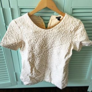 J Crew pearl top
